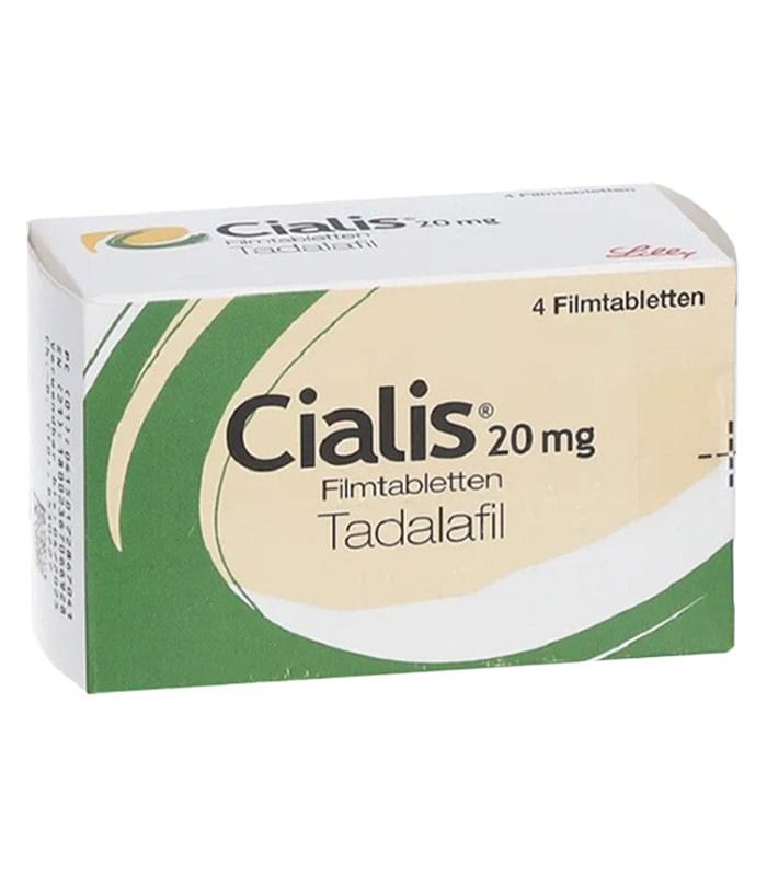 Cialis 20 mg 4 Tablet