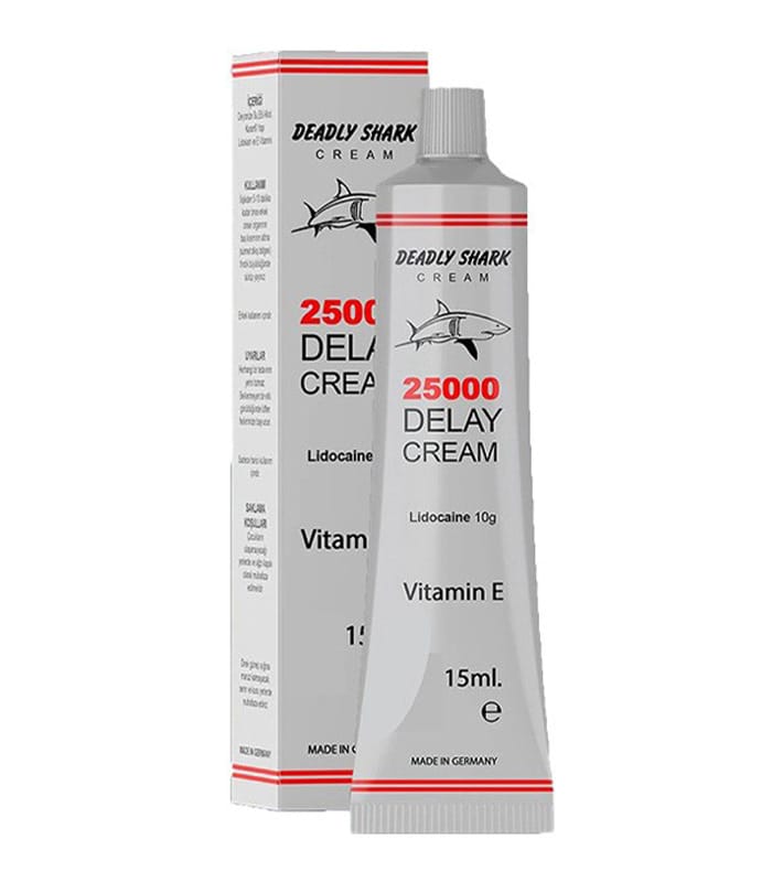 Deadly Shark Delay 25000 Geciktirici Krem