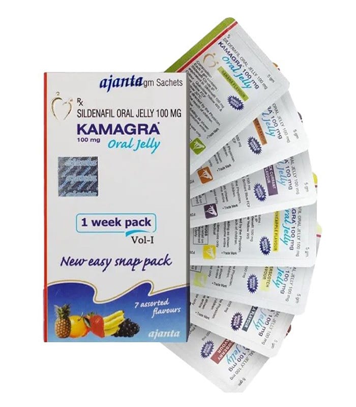 Kamagra Sildenafil Oral Jel 100 mg Kırılmalı