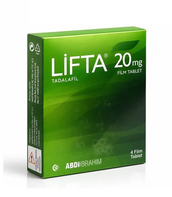 Lifta 20 mg 4 Tablet