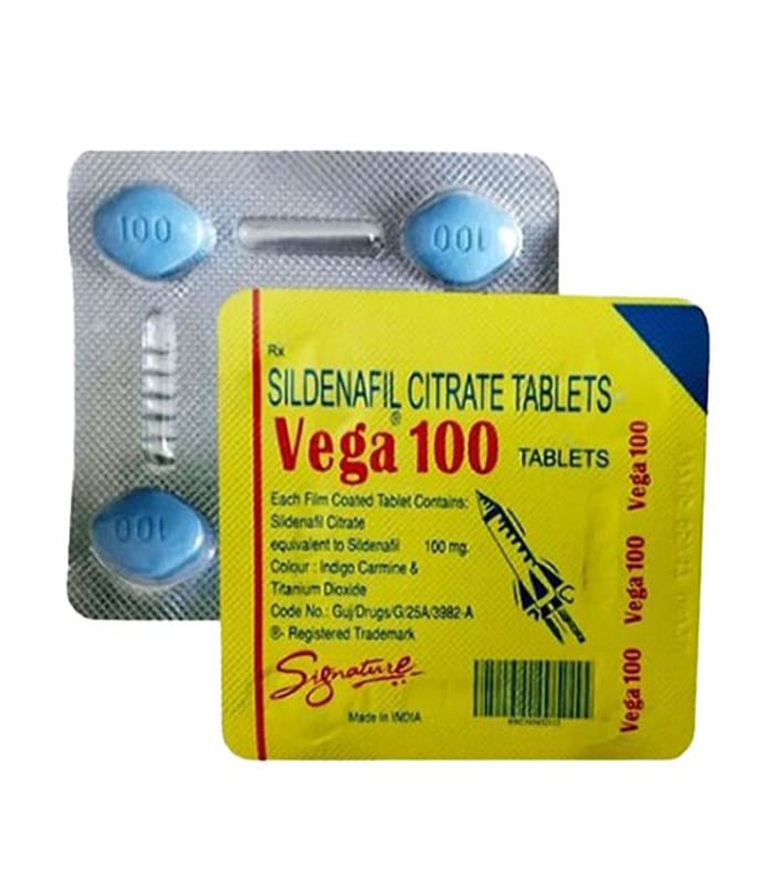 Vega 100 mg 4 Tablet