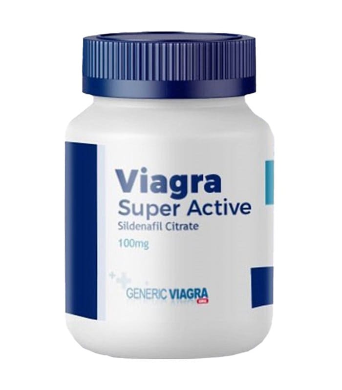 Viagra Super Active Sildenafil 60 Tablet
